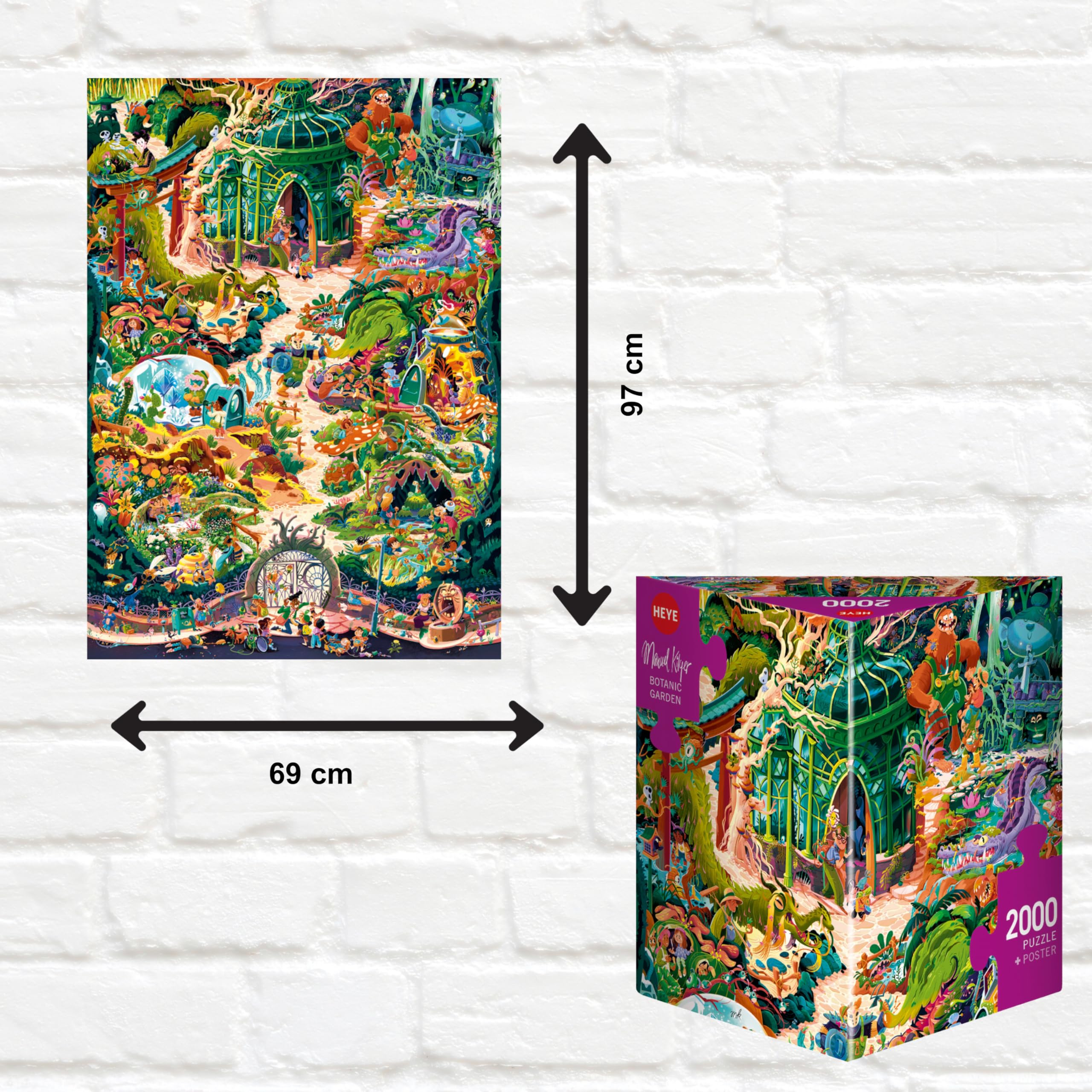 Amazon | Botanic Garden: 2000 Teile | ジグソーパズル | おもちゃ